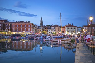 Fishing festival at the harbour of Izola, Slovenia