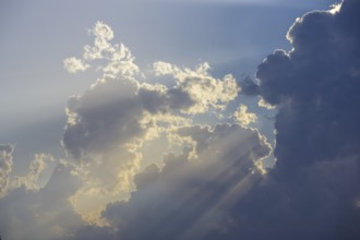 Dramatic clouds La Roque-Sainte-Marguerite, Aveyron, France
