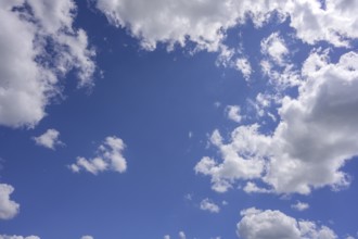 Clouds and blue sky, Berndorf, Lower Austria, Austria