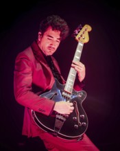 Miguel Briseno, bassist of Lord Huron live at the Tempodrom Berlin on 08.09.2025