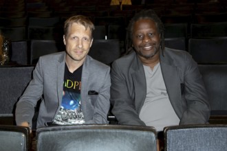 Oliver Pocher and Mola Adebisi - Premiere of The Imaginary Invalid based on The Imaginary Invalid