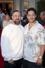 Citizen Lars Dietrich with son Sean - Premiere of The Imaginary Invalid based on The Imaginary