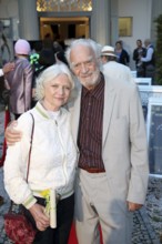 Achim Wolff with his woman Rita Feldmeier - Premiere of The Imaginary Invalid based on The
