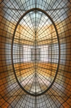 Glass dome at Augustiner Bräu, Munich, Bavaria, Germany