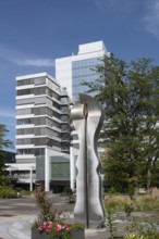 New Town Hall, with the Rucker Fountain, created by the sculptor Hans Rucker, Rathausplatz,