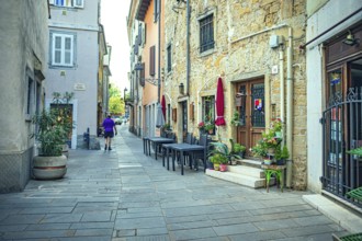 Streets of Muggia, Friuli-Venezia Giulia, Italy