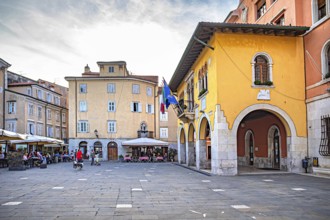 Municipio di Muggia in Piazza Marconi in Muggia, Friuli-Venezia Giulia, Italy