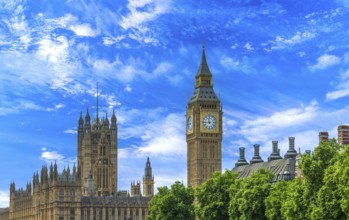 London, Tower of Big Ben on Parliament Square, Great Bell of Clock