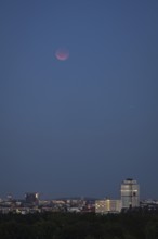 Lunar eclipse as seen from Berlin on 07.09.2025