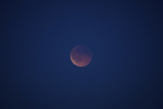 Lunar eclipse as seen from Berlin on 07.09.2025