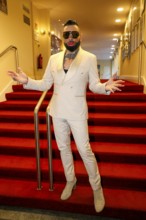 Harald Glööckler at the premiere of the play 'Der eingebildet Kranke' and Dieter Hallervorden's