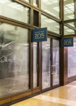 Interior design commercial property, partially vacant Shopping Quartier 205 in Friedrichstrasse and