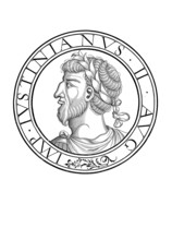 Justinian II, surnamed Rhinotmetos, with the cut-off nose, was Byzantine emperor (685 to 695 and