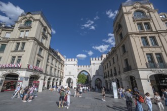 Karlstor am Stachus, built in 1791, Munich Bavaria, Germany