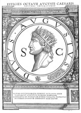 Augustus, Gaius Octavius, (born 23 September 63 BC, died 19 August 14 AD in Nola near Naples) was