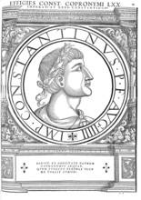 Constantine V, (born 718, died 14 September 775) was Byzantine emperor from 741 until his death,