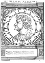 Henry III (born 28 October 1016 or 1017, died 5 October 1056 in Bodfeld, Harz) from the Salian