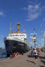 Icebreaker Stephan Jantzen, Hanse-Sail, harbour, Rostock, Mecklenburg-Western Pomerania, Germany