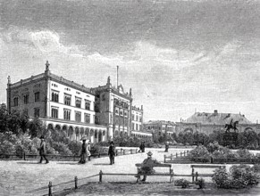 The University of Königsberg in East Prussia in 1890, Germany, today Kaliningrad in Russia,