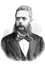 Josef Freiherr von Bezecny (1829 to 1904), pianist, director of the Vienna Court Theatre, member of