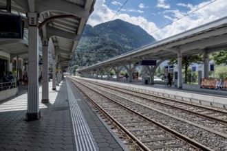 Railway station, Interlaken, Switzerland