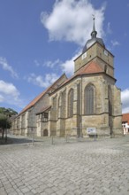Church of Our Lady built in the 16th century, Heldburg, Thuringia, Germany