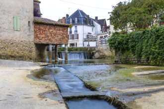 The salt museum, a captivating landmark in salies de bearn, france, showcasing its rich salt
