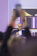 Friedrich Merz (CDU, Chancellor of the Federal Republic of Germany) during a stage talk at the Open