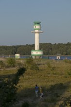 Friedrichsort Lighthouse, Kiel Fjord, Kiel, Schleswig-Holstein, Germany