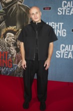 Actor Nikita Andreyevich Kukushkin, director and producer Darren Aronofsky, CAUGHT STEALING (in