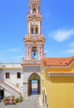 Panormitis monastery, Panormitis, Symi Island, Dodecanese Islands, Greece
