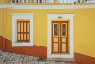Traditional house, Gialos, Symi Island, Dodecanese Islands, Greece