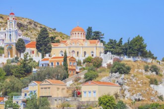Church of Evangelismos (also known as Annunciation Church), Gialos, Symi Island, Dodecanese