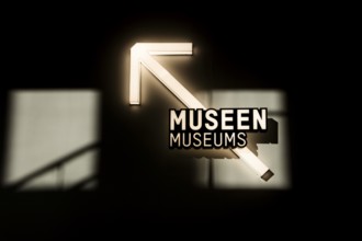 Interior photos, Humboldt Forum, guide to the museum, Berlin, Germany