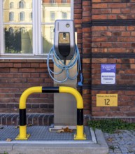 Charging station for electric cars, Berlin, Germany