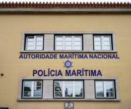 Police Station of the Policia Maritima in Cascais, Portugal
