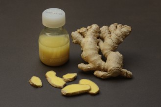 Ginger, ginger root and ginger shot