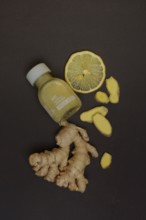 Ginger, ginger root and ginger shot