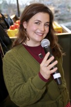 Ronja Forcher, 5th Charity Celebrity Pack 2025 campaign for street sweeps e.V. at Bikini Berlin, 26