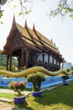 Temple, Wat Ao Noi, Prachuap Khiri Khan, Prachuap Khiri Khan Province, Central Thailand, Thailand