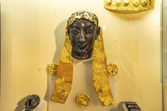 Chryselephantine sculpture Apollo in the Archaeological Museum of Delphi, UNESCO World Heritage