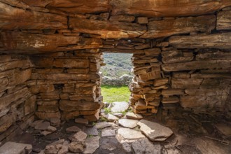 Prehistoric Palli-Lakka dragon house Drakospita near Styra, island of Euboea or Evia, Greece