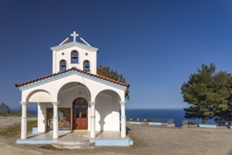 The church of Agios Georgios in Kymi-Aliveri, Euboea or Evia island, Greece