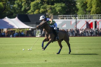 Polo player Camilo Castagnola from Team La Natividad La Dolfina at the 132nd Argentine Open Polo