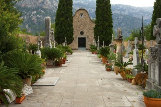 Cemetery in Majorca, Spain