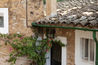 House, detailed view, Majorca, Spain