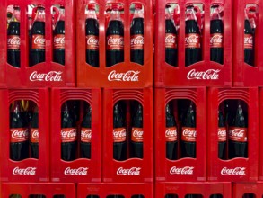 1 liter bottles of sugary drink soft drink Coca-Cola Coke Coca Cola, Germany