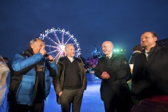 Kai Wegner, Governing Mayor of Berlin, at the opening of the Berlin Christmas Market on