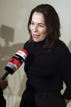 Anne Will at the Prize for Civil Courage Against Right-Wing Radicalism and Anti-Semitism, 19th