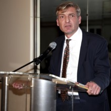 Uwe Neumärker at the Prize for Civil Courage against Right-Wing Radicalism and Anti-Semitism, 19th